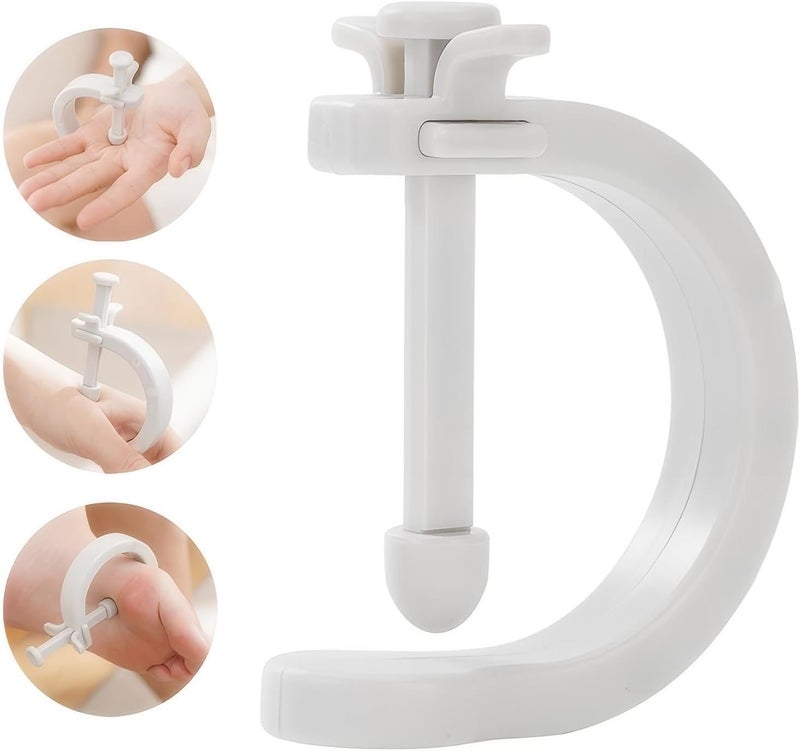 KINTEGOOD Adjustable Acupressure Massage Tool Acupuncture Pressure Point Massager with Fixed Clip Pain Relief for Feet Hands and Ears1Gray - Image 5