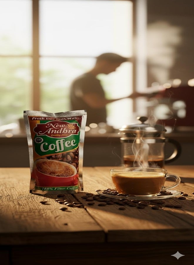 100% Filter Coffee | Coffee-Chicory Blend (53% Coffee, 47% Chicory) | Strong & Aromatic – 200g - Image 4