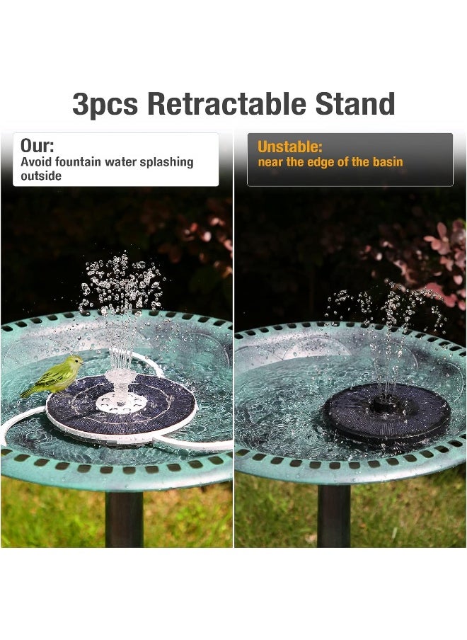 AISITIN 3.5W Led Solar Fountain For Birdbath  - Image 3