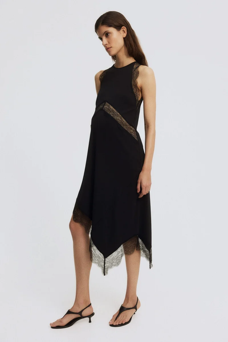 H&M  MAMA Lace-trimmed dress for Women | Best Price UAE