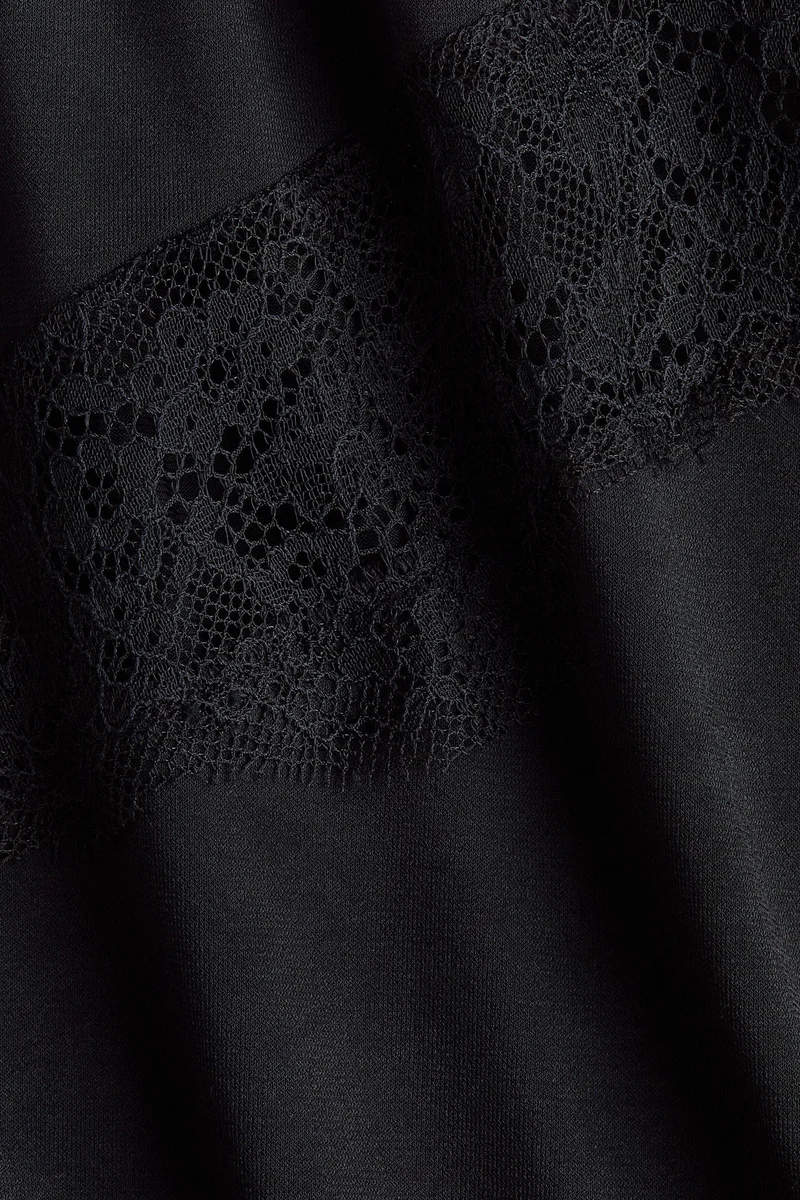 H&M MAMA Lace-trimmed dress