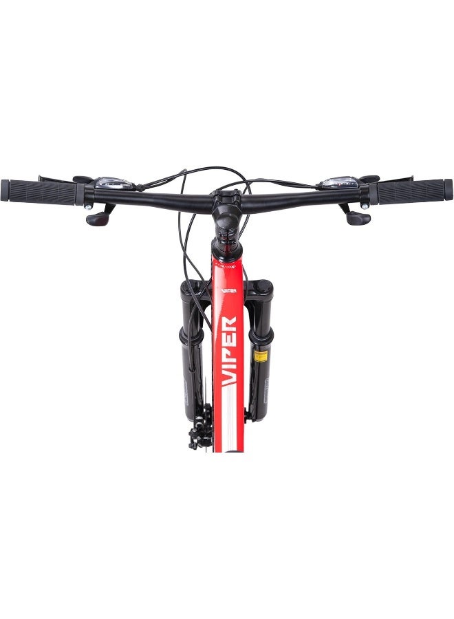 Spartan 29-Inch Viper Hardtail Mountain Bike | 29-Ich Wheel Size | 21-Speed Shimano Drivetrain, Suspension Fork, Alloy Disc Brakes & 29x2.125_icnh Wanda Tires For Smooth, Confident All-Terrain Riding | Black - Image 2