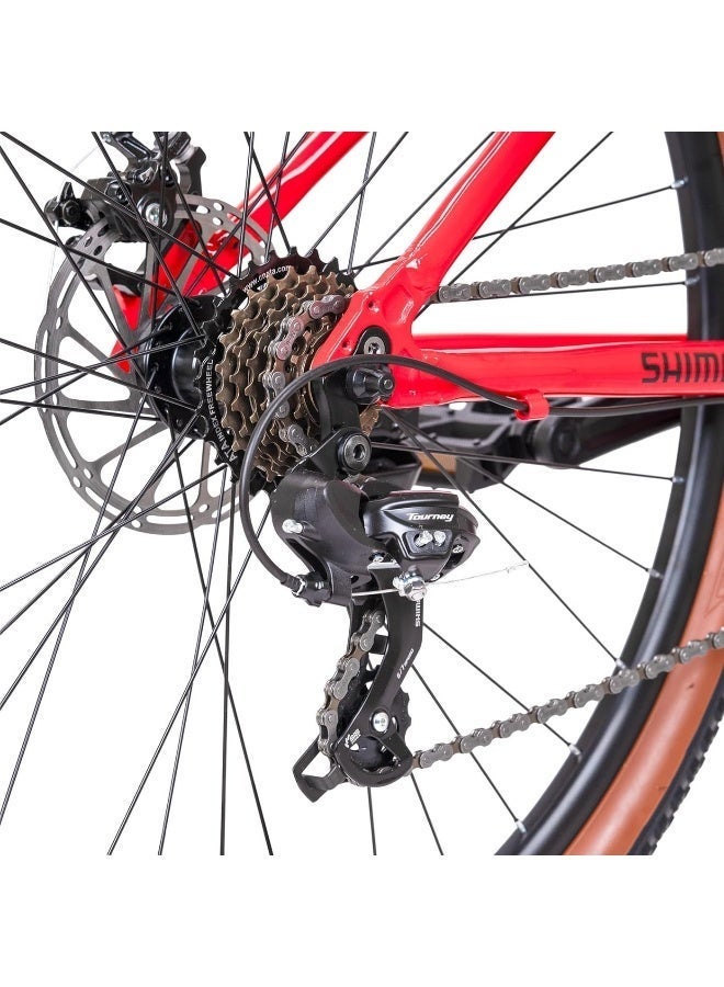 Spartan 29-Inch Viper Hardtail Mountain Bike | 29-Ich Wheel Size | 21-Speed Shimano Drivetrain, Suspension Fork, Alloy Disc Brakes & 29x2.125_icnh Wanda Tires For Smooth, Confident All-Terrain Riding | Black - Image 4