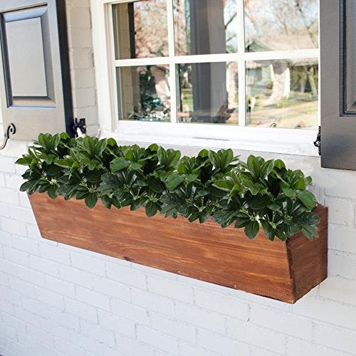 GTIDEA Artificial Shrubs Plants Fake Silk Schefflera Bushes Real Touch Faux Greenery Leaf Arrangements Indoor Outdoor Garden Office Home Table Centerpieces Wall Hanging Décor 2pcs - Image 3