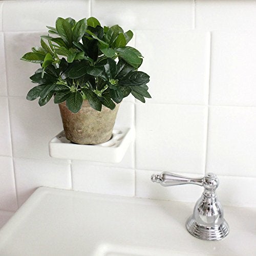GTIDEA Artificial Shrubs Plants Fake Silk Schefflera Bushes Real Touch Faux Greenery Leaf Arrangements Indoor Outdoor Garden Office Home Table Centerpieces Wall Hanging Décor 2pcs - Image 5