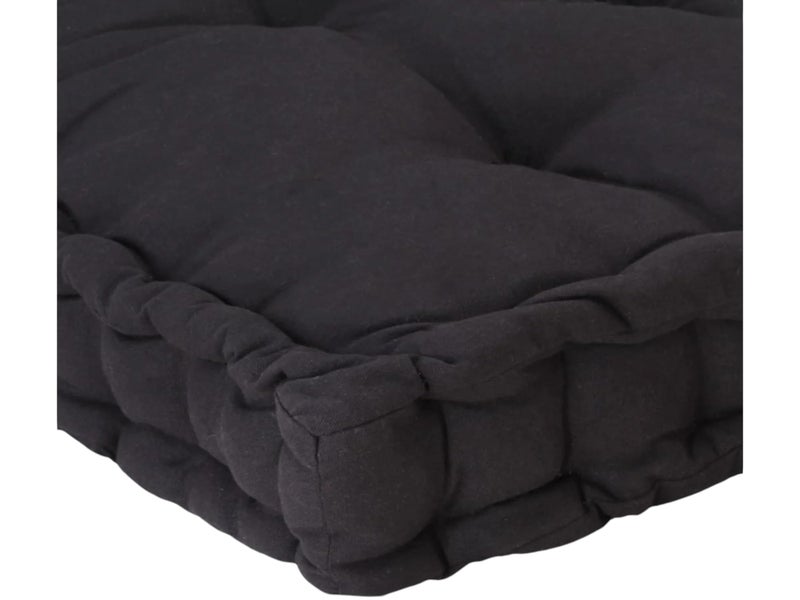 ATOOTFUSION Cotton Box Mattress, 5-Inch Thick, Soft Foldable Floor Mattress Medium Firm, Single Bed Size 72x30X5 Inches (Black) - Image 3