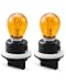 AUGREX 921663K000 Front Turn Signal Bulb wSocket Fit for Kia Soul Sportage Forte 20122019 Hyundai Sonata Elantra 20142017 Headlight Turn Signal Lamp Holder wBulbs 1 Pair - Image 2
