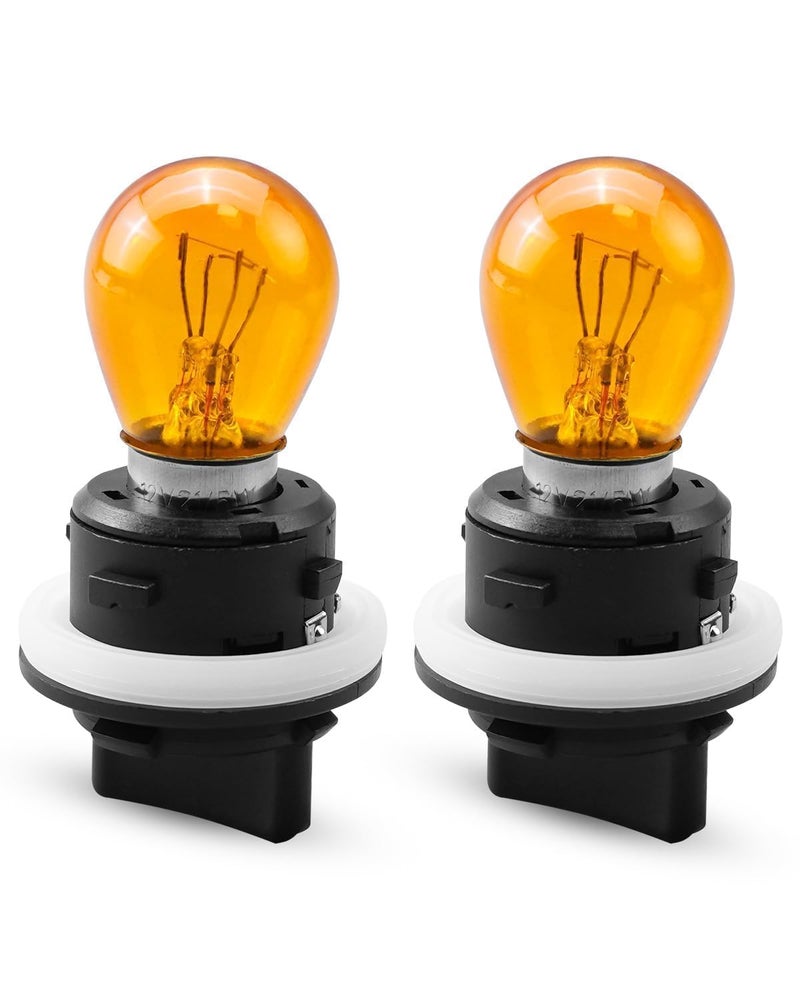 AUGREX 921663K000 Front Turn Signal Bulb wSocket Fit for Kia Soul Sportage Forte 20122019 Hyundai Sonata Elantra 20142017 Headlight Turn Signal Lamp Holder wBulbs 1 Pair - Image 3