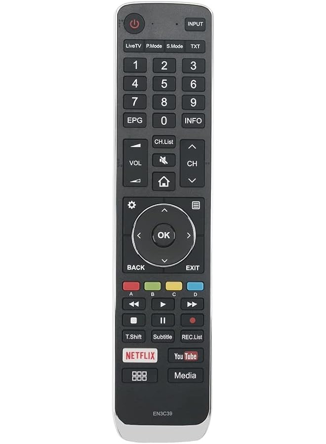 Allimity EN3C39 Remote Control fit for HISENSE TV 50N7 55N7 65N7 65N8 75N7 75N9 Series - Image 1