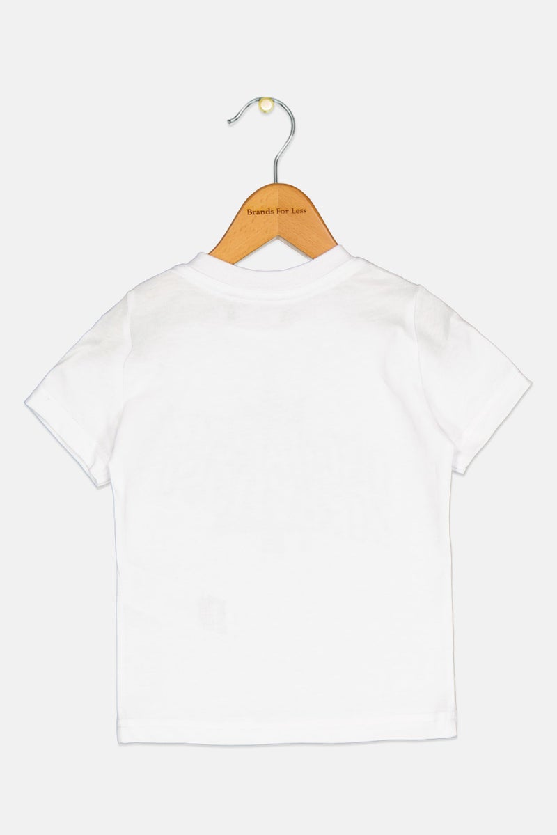 DSQUARED2 Toddlers Boy Crew Neck Short Sleeve Graphic Print T-Shirt, White - Image 2