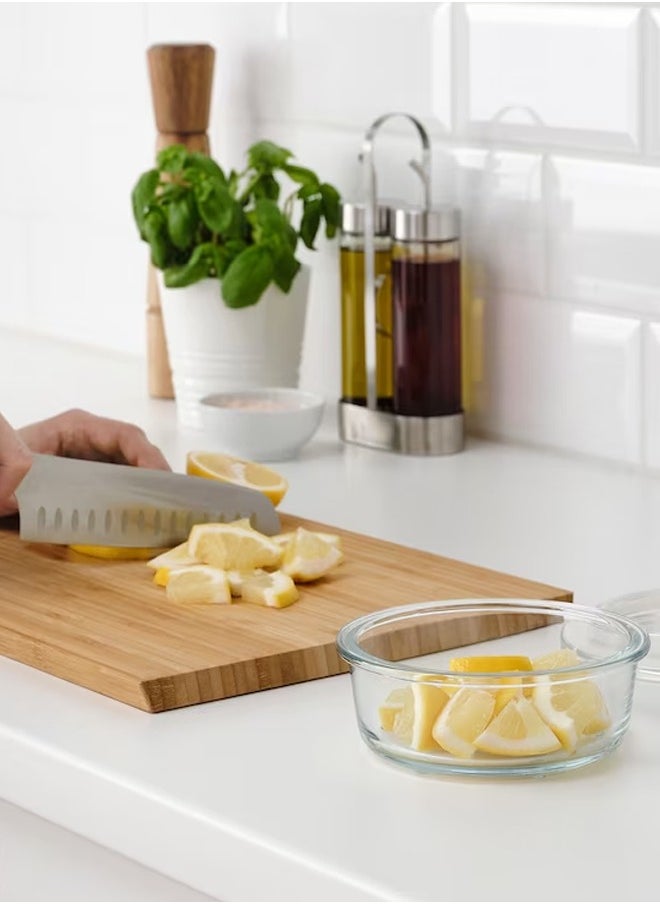 Heat Resistant Pyrex Glass Oven Tray Round Set