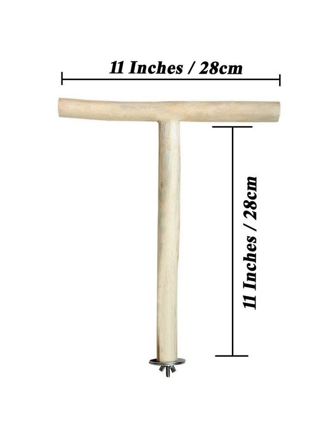 Western Era Sand Wood Perch, Toy, Cage Accessory For Birds (Large Birds) - Image 2