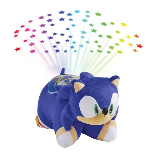 Pillow Pets Sonic Sleeptime Lite 11 Sonic The Hedgehog Plush NightlightBlue - Image 1