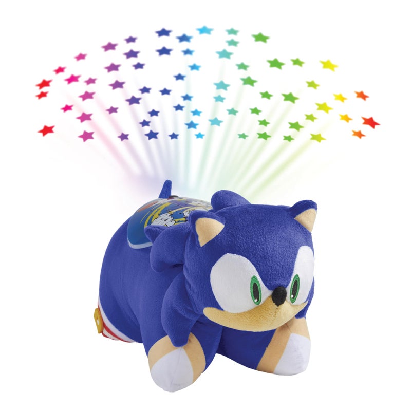 Pillow Pets Sonic Sleeptime Lite 11 Sonic The Hedgehog Plush NightlightBlue - Image 2