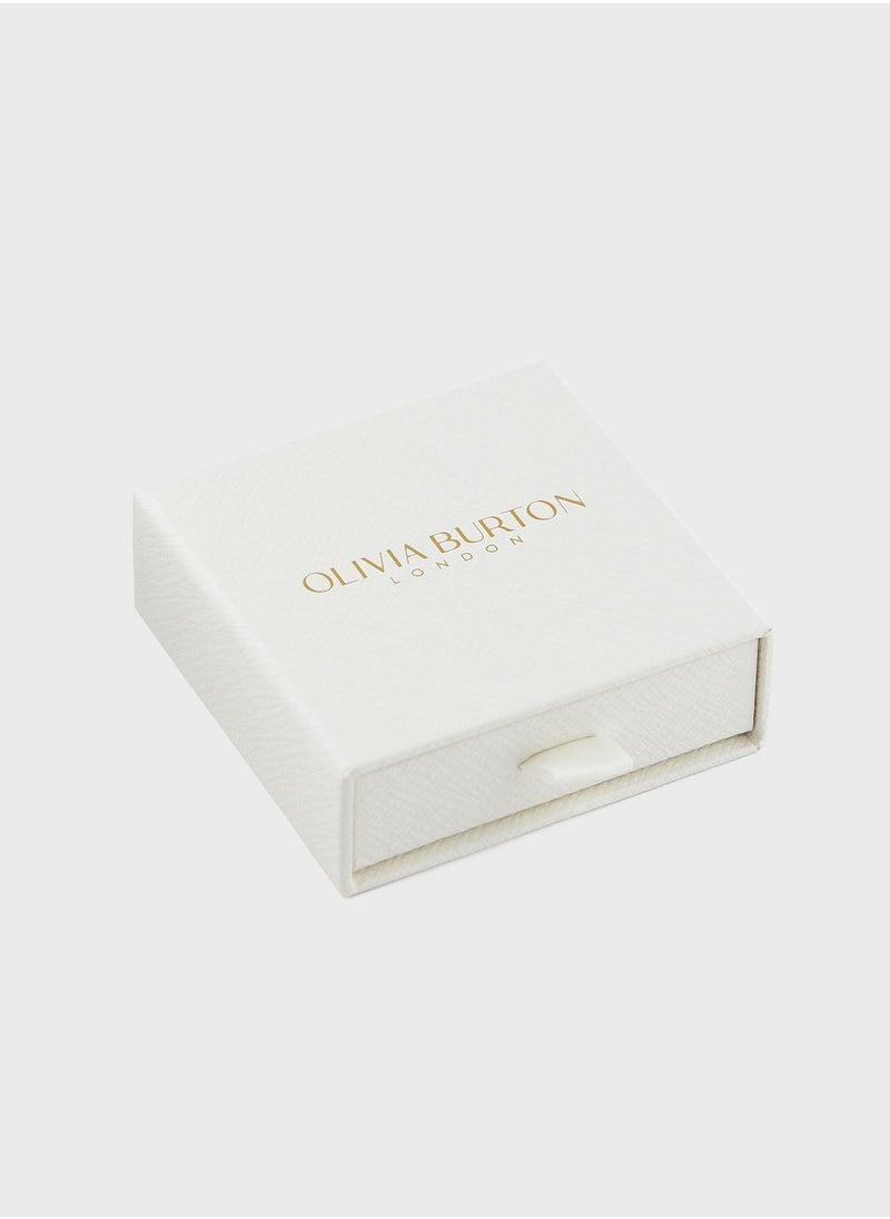 OLIVIA BURTON Royal Chain Sterling Silver Polished Earring  - Image 3