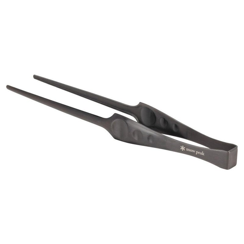 Snow Peak Pitts CS-370 Stainless Steel Tongs, For BBQs, Tapered Design, Corrosion Resistant, Outdoor Camping - Image 2