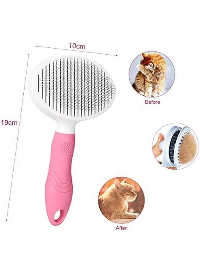 مشط تدليك فرشاة إزالة الشعر للكلاب والقطط - Image 1