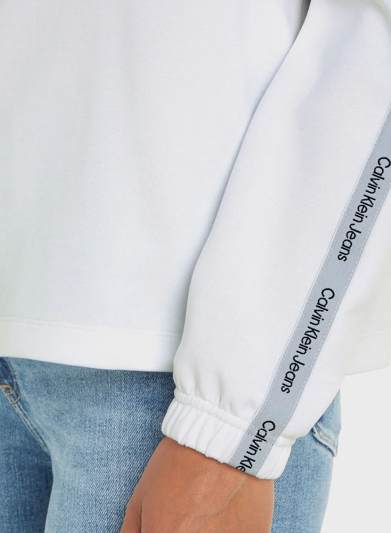 Calvin Klein Jeans Crew Neck Hoodie