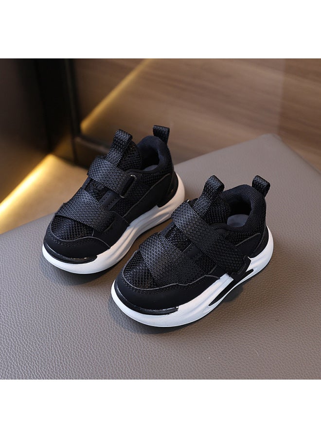Children's Breathable Sports Shoes  Spring Boys' Soft-soled Non-slip Casual Versatile Running Shoes Girls' Baby Shoes