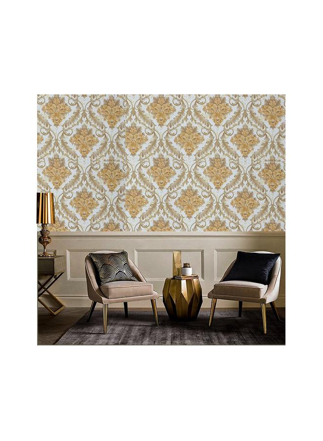 Bluejw Retro European-style Self-adhesive Wallpaper Wallpaper Living Room Self-adhesive Wallpaper Living Room Damascus Wallpaper Manufacturers - Image 1