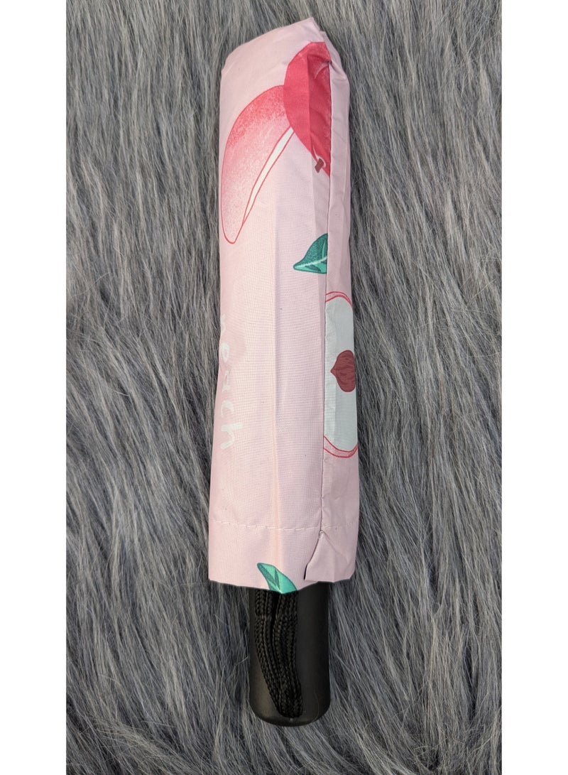 شمسية قابلة للطي واقية من الشمس والمطر | مثالية للسفر بألوان صيفية مبهجة. - Image 5