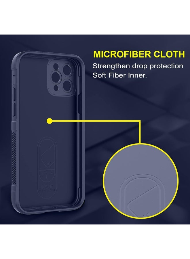 Premium Protection Back Silicone Case Compatible with Iphone 11 Pro Magic Shield Shockproof Case with Camera Protection (Blue) - Image 4