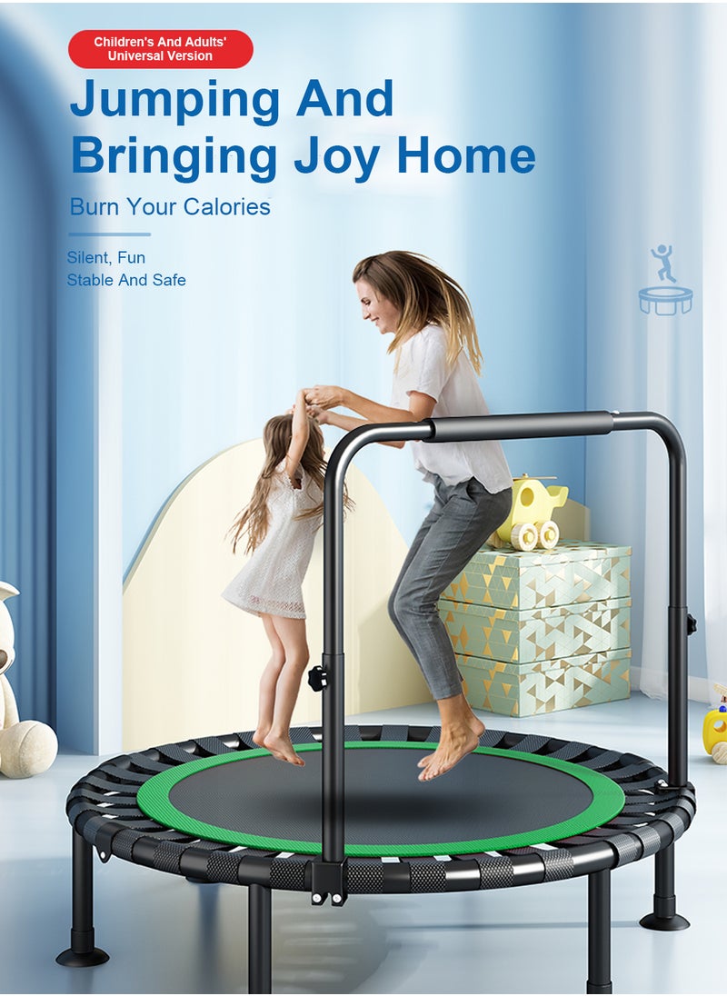 Glanfen - U-Shaped Armrest Elastic Band Folding Trampoline - Image 1