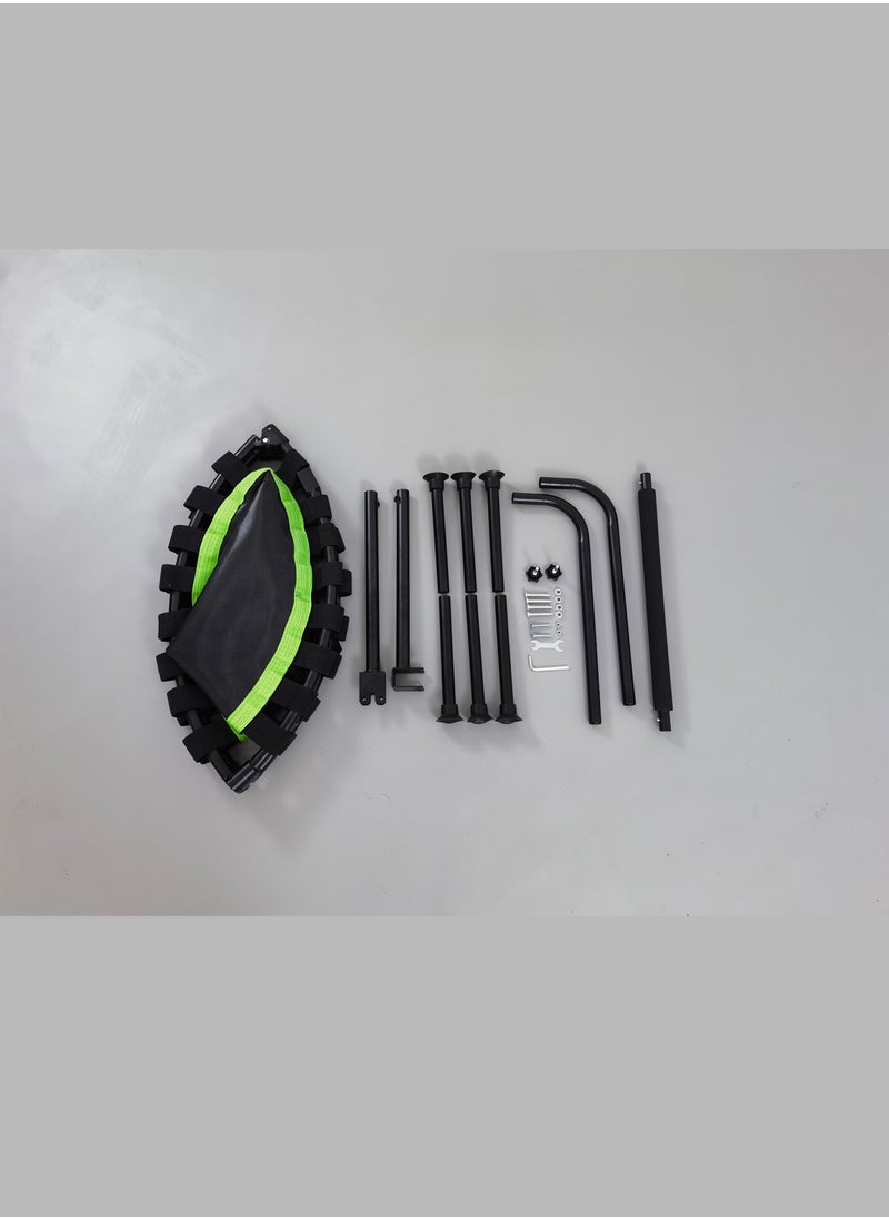 Glanfen - U-Shaped Armrest Elastic Band Folding Trampoline - Image 1
