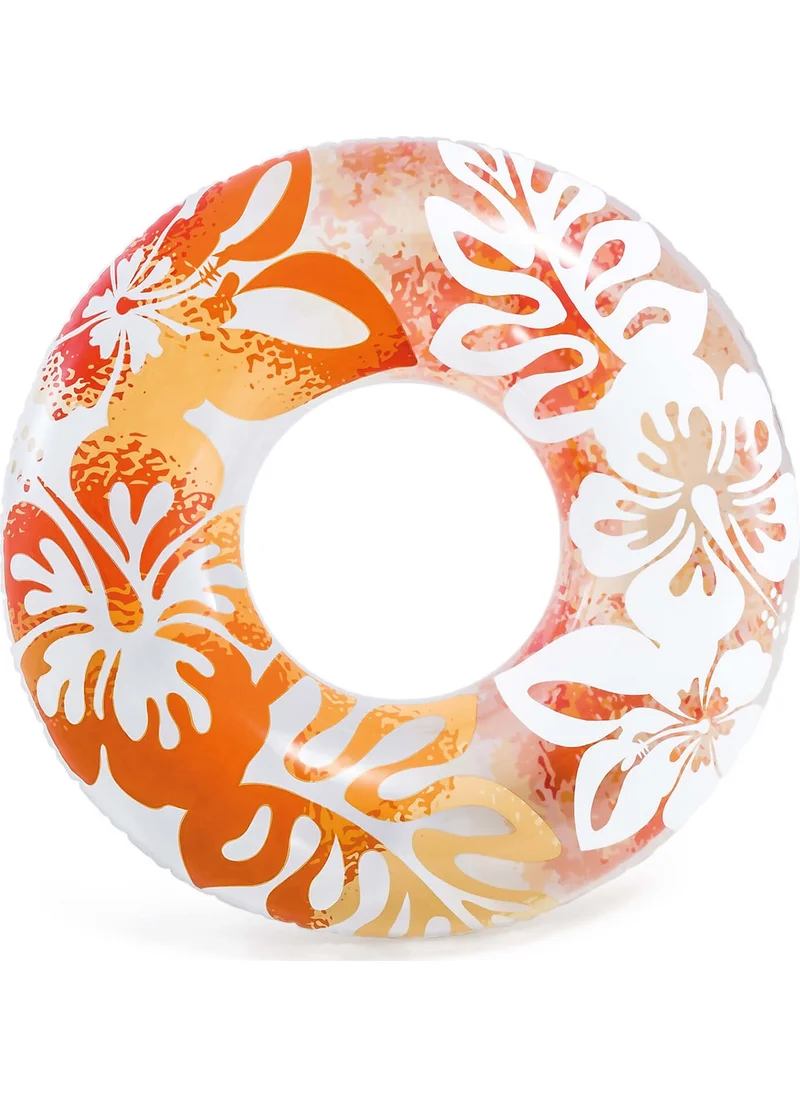 INTEX 59251 Flower Patterned Bagel 76 cm