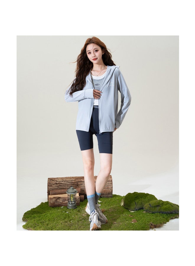 Baleno Women's Summer Outdoor Slim Fit Bear Print Uv Protection Jacket Lightweight Casual Fashion Hooded Sunscreen Coat - Image 5