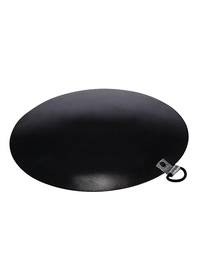 Lion Lion Iron Ring Tawa with  One-Side Ring Handle – No. 20, 50 cm, Heavy-Duty Iron for Even Heating, Perfect for Large Dosa, Roti, and Flatbreads  - Image 3