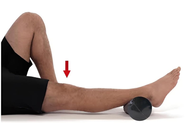 FLY LITE Flylite Knee Exercise Roller with FREE Exercise Mat, Knee Support, Deep Tissue Massage Roller for Knee Exercise, Muscles Recovery & Physiotherapy | Home Gym Fitness Equipment for Full Body Relaxation and Flexibility - Image 4