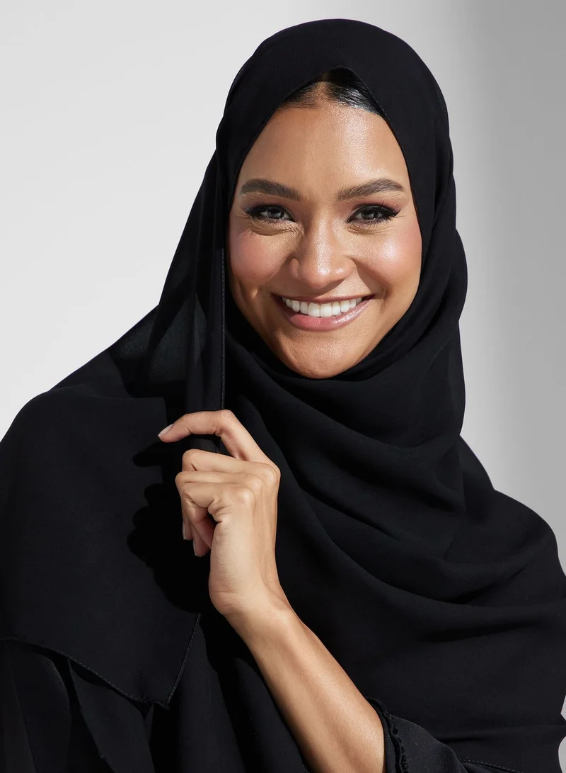 Khizana Embellished Detail Abaya