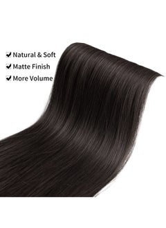 Thick Long Straight 3Pcs Set Clip In On Hair Extensions For Women Girls (24 Inch (Pack Of 3), Black Brown Straight) - pzsku/ZCA184DAF2BD400029709Z/45/_/1721558252/6e42dd1c-7294-43c4-a2d1-6dc6653c0960