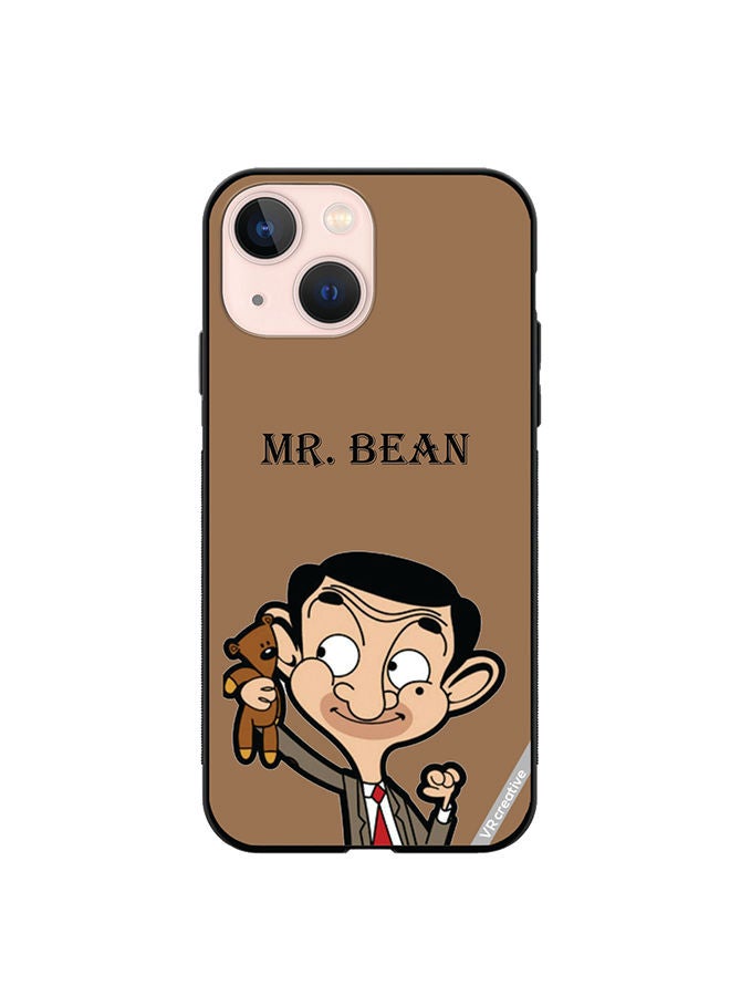 VR CREATIVE Protective Case Cover For Apple iPhone 13 Mr Bean Design Multicolour - Image 1