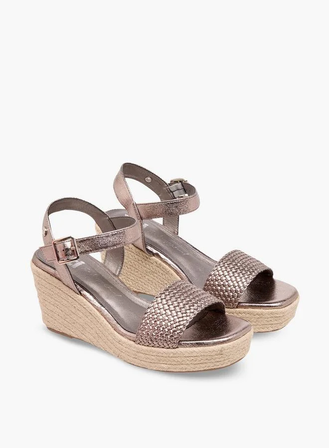 إكستي Women Wedge Heel Espandrille Sandals