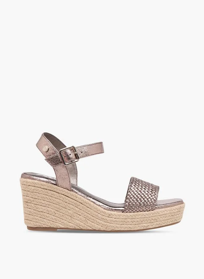 إكستي Women Wedge Heel Espandrille Sandals