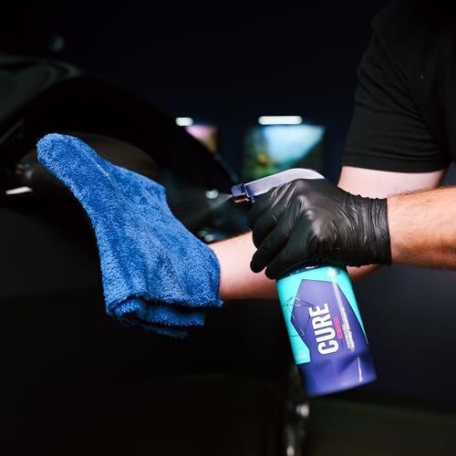 GYEON Cure 400 ml - Hydrophobic Ceramic Spray Sealant - Add Gloss, Slickness, Water Beading, and Silica Protection Immediately to your Cars Paint - Easy to use Ceramic Sealant - Image 3