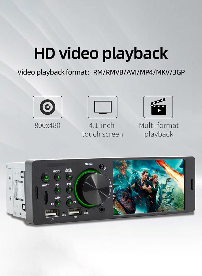 XUTIANZE 4 inch car MP5 Bluetooth player HD touch screen version multimedia car radio  - Image 4