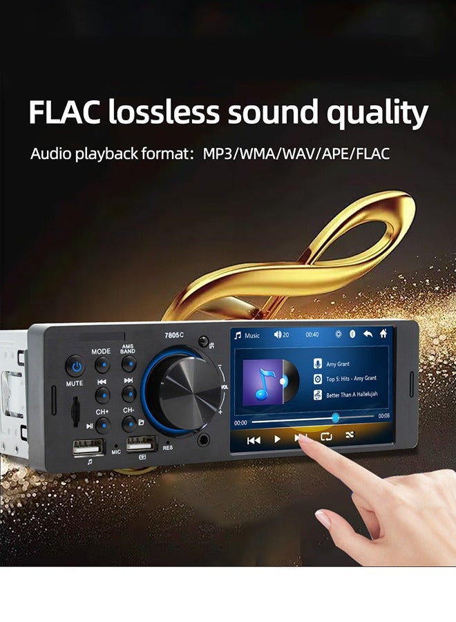 XUTIANZE 4 inch car MP5 Bluetooth player HD touch screen version multimedia car radio  - Image 5