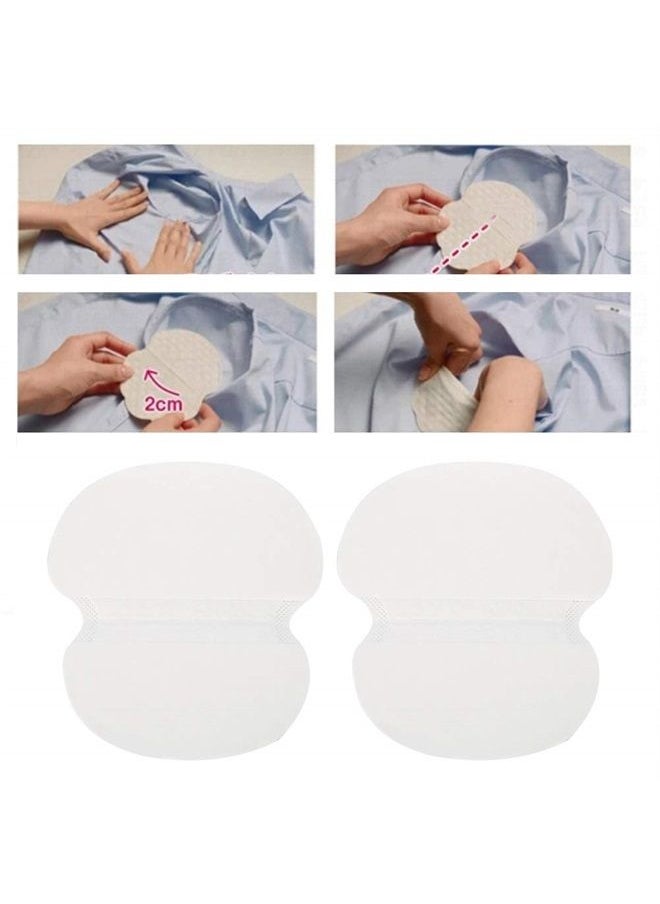 Underarm Sweat Pads Disposable Armpit Shields With Comfortable, Sweat Free And Odor Blocker Experience-For Men And Women(10Pcs)