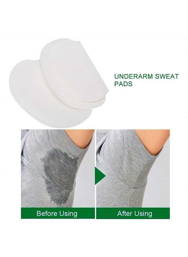 Underarm Sweat Pads Disposable Armpit Shields With Comfortable, Sweat Free And Odor Blocker Experience-For Men And Women(10Pcs)
