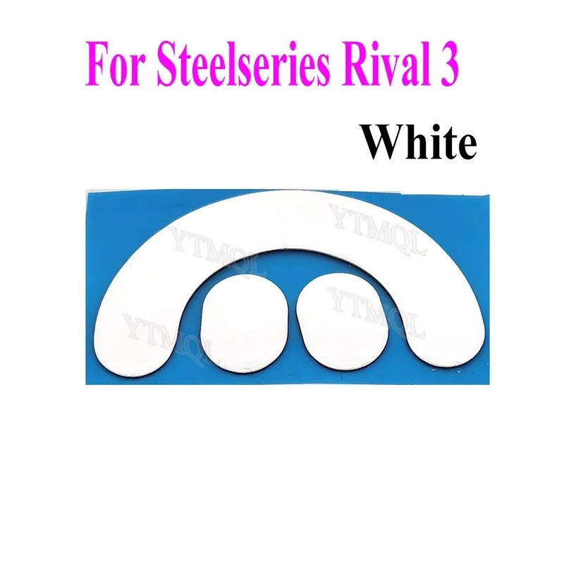 ألعاب الخط الساخن ماوس Hotline Games Competition Level Mouse Feet Skates for SteelSeries Rival 3 Gaming Mouse, 1-10 Sets - Image 1