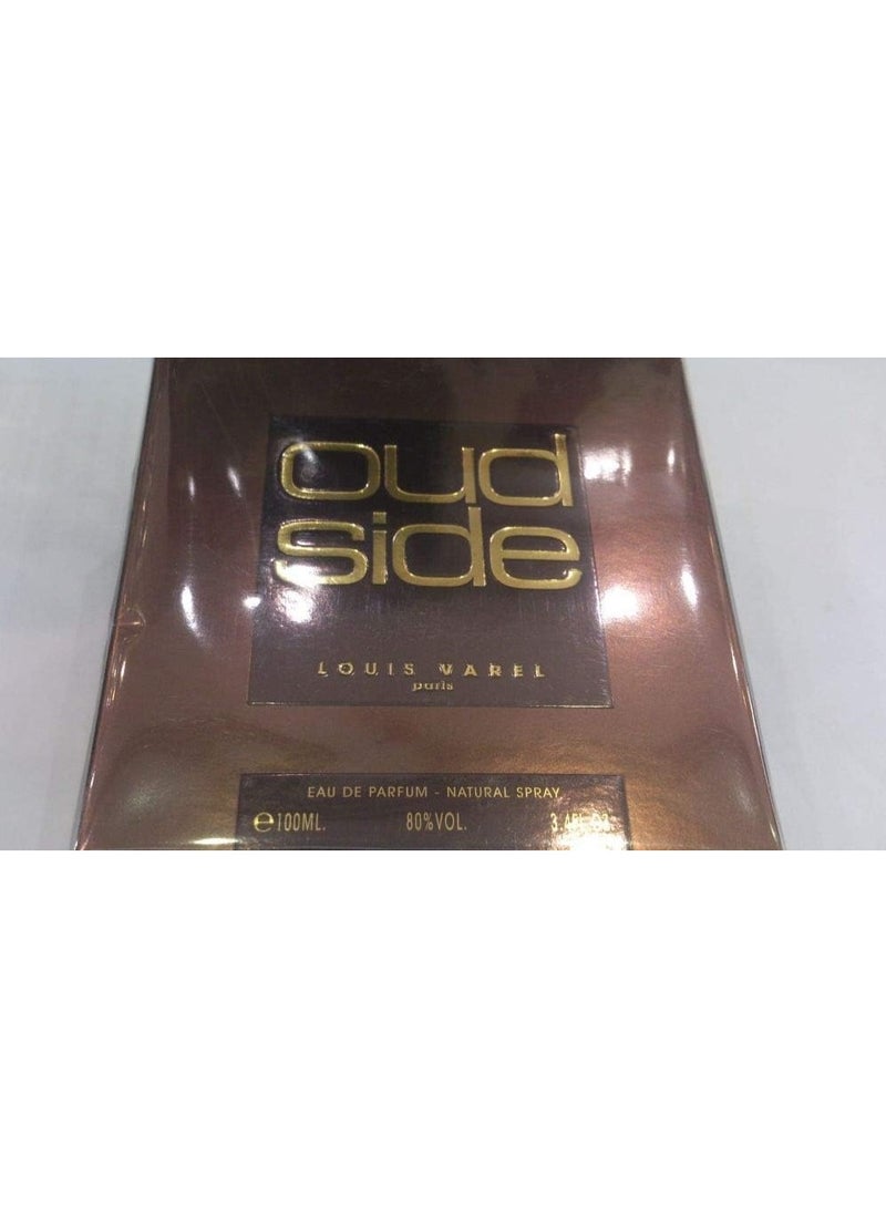 LOUIS VAREL White Side Sport Eau de Parfum for Men, 100 ml