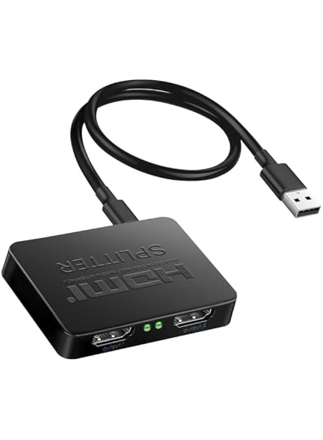 جهاز تقسيم الإدخال الواحد والإخراج المزدوج عالي الدقة لعكس الفيديو 4K - Image 1