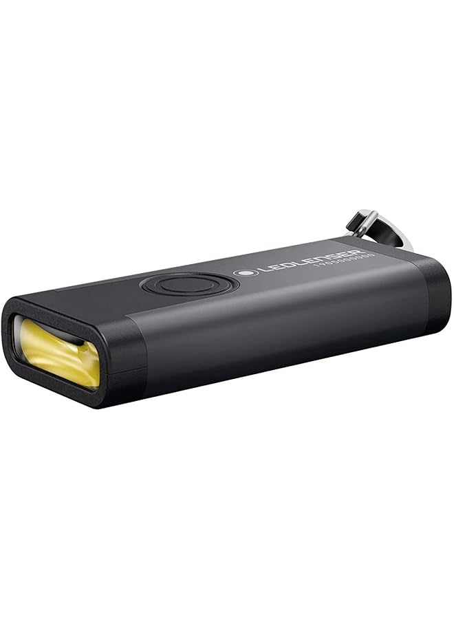 Ledlenser K4R Keyring Rechargeable Flashlight, Black - Image 1