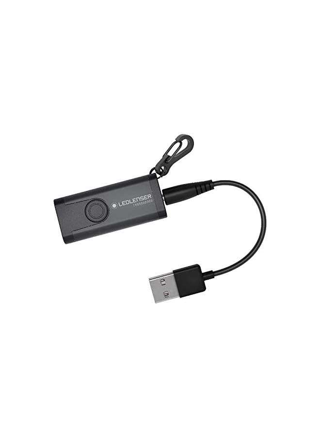 Ledlenser K4R Keyring Rechargeable Flashlight, Black - Image 5