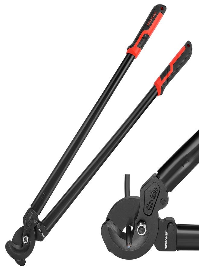 MAXPOWER Cable Cutters, 25-Inch Heavy Duty Cable Cutter for Aluminum, Copper and Communications Cable - Image 1