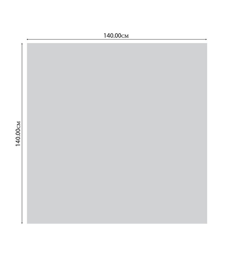 iPlast: Plain transparent tablecloth: 140*140 cm: 10 - Image 3