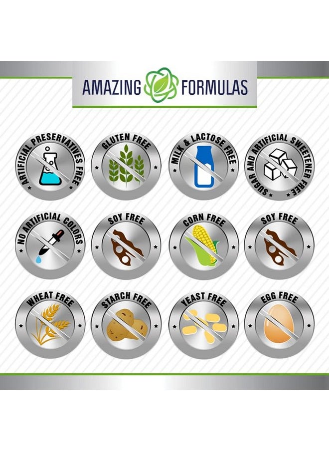 مكمل الميلاتونين من Amazing Formulas | بدون نكهة | 5 ملغ | 180 قرصًا | غير معدّل وراثيًا | خالٍ من الجلوتين | صنع في الولايات المتحدة الأمريكية - pzsku/ZCA18E8B3923A95DAFF22Z/45/_/1739881963/f6ecf841-ff91-42b2-a6b0-6261e30f1445